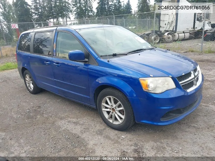 2013 Dodge Grand Caravan Sxt VIN: 2C4RDGCG7DR761066 Lot: 40212020