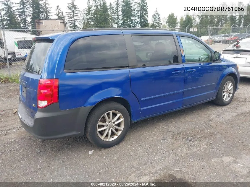 2C4RDGCG7DR761066 2013 Dodge Grand Caravan Sxt