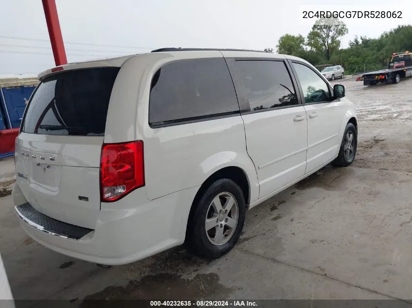 2C4RDGCG7DR528062 2013 Dodge Grand Caravan Sxt