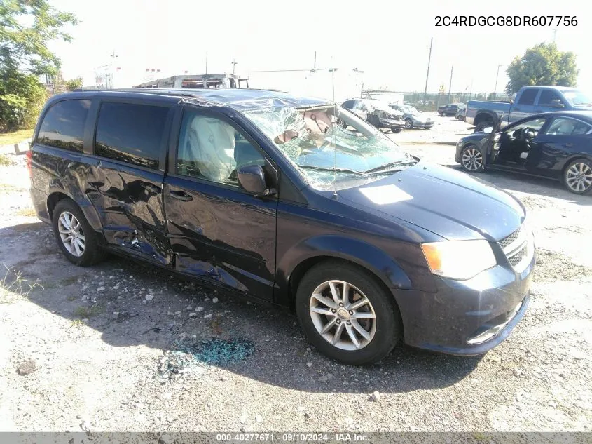 2C4RDGCG8DR607756 2013 Dodge Grand Caravan Sxt