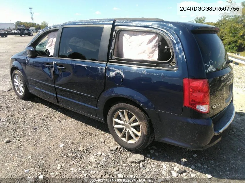 2C4RDGCG8DR607756 2013 Dodge Grand Caravan Sxt