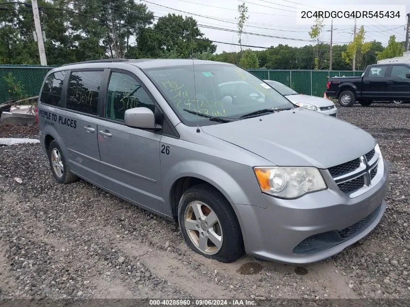 2013 Dodge Grand Caravan Sxt VIN: 2C4RDGCG4DR545434 Lot: 40285960