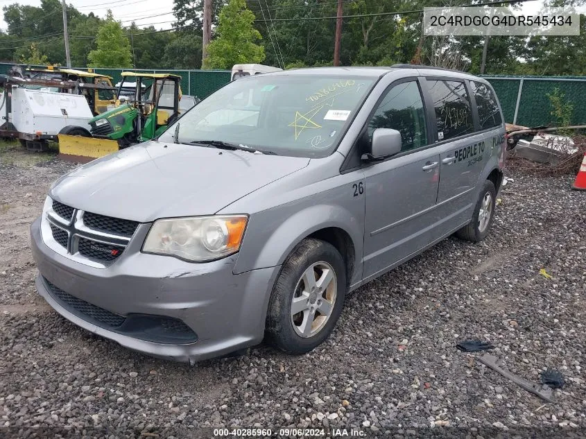 2013 Dodge Grand Caravan Sxt VIN: 2C4RDGCG4DR545434 Lot: 40285960