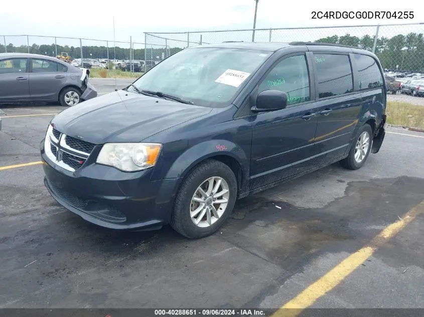 2013 Dodge Grand Caravan Sxt VIN: 2C4RDGCG0DR704255 Lot: 40288651