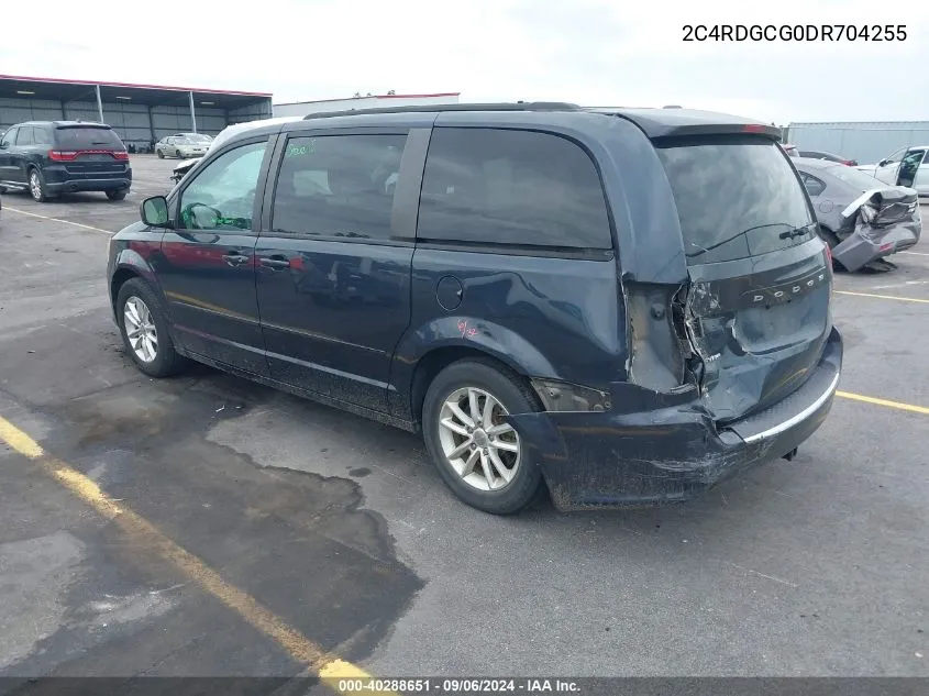 2013 Dodge Grand Caravan Sxt VIN: 2C4RDGCG0DR704255 Lot: 40288651