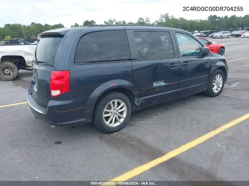 2013 Dodge Grand Caravan Sxt VIN: 2C4RDGCG0DR704255 Lot: 40288651