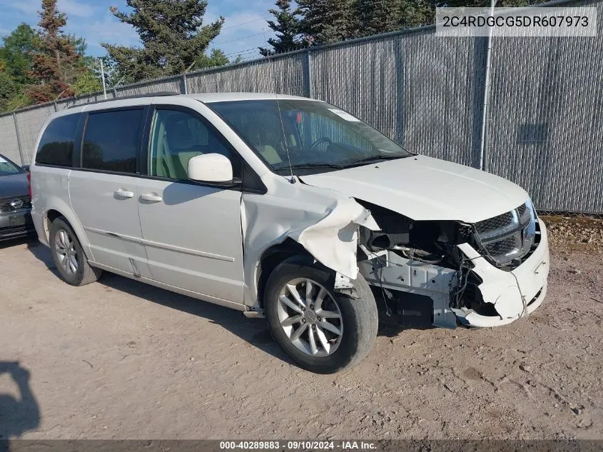 2013 Dodge Grand Caravan Sxt VIN: 2C4RDGCG5DR607973 Lot: 40289883