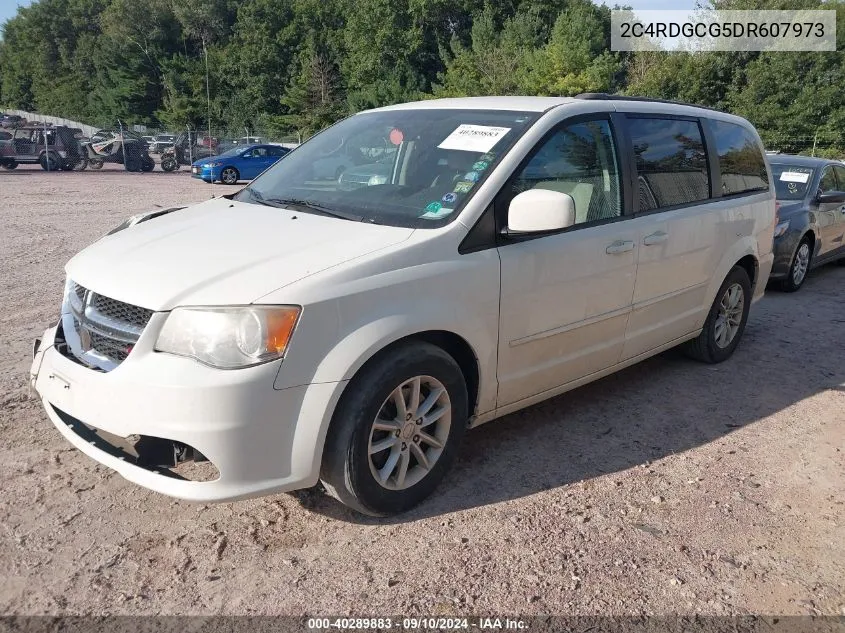 2C4RDGCG5DR607973 2013 Dodge Grand Caravan Sxt