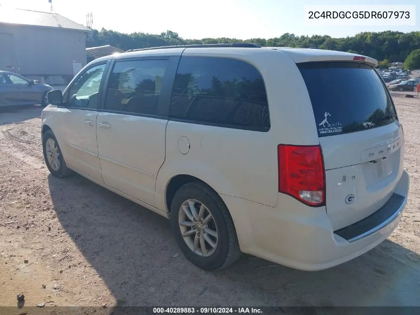 2C4RDGCG5DR607973 2013 Dodge Grand Caravan Sxt