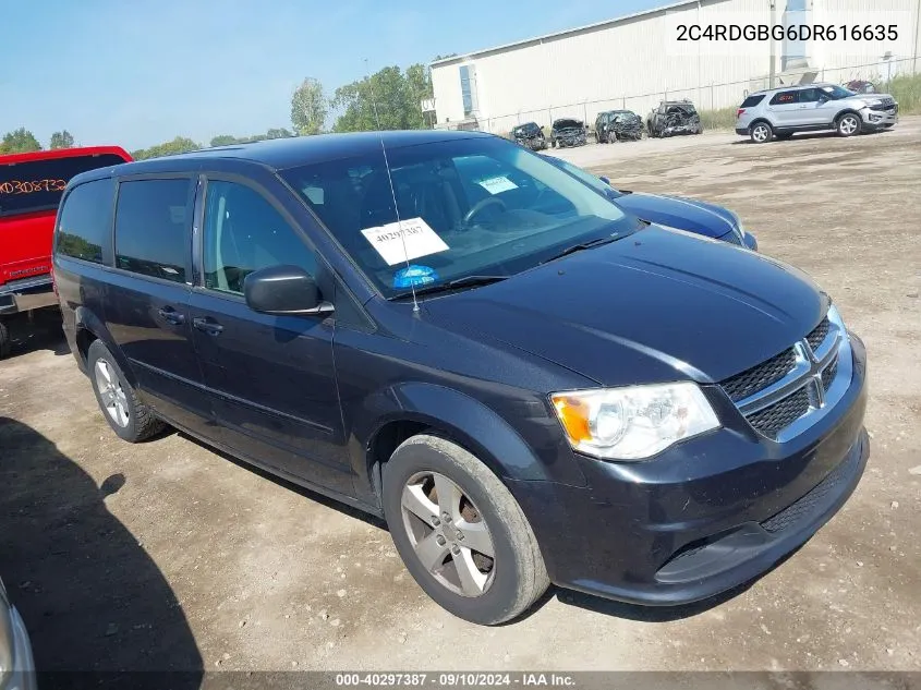 2C4RDGBG6DR616635 2013 Dodge Grand Caravan Se