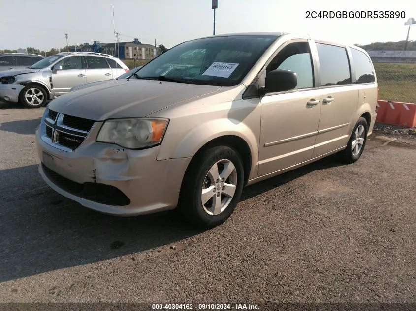 2C4RDGBG0DR535890 2013 Dodge Grand Caravan Se