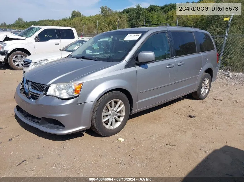 2013 Dodge Grand Caravan Sxt VIN: 2C4RDGCG1DR616573 Lot: 40346064