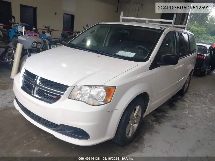 2C4RDGBG5DR612592 2013 Dodge Grand Caravan Se