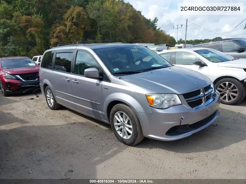 2C4RDGCG3DR727884 2013 Dodge Grand Caravan Sxt