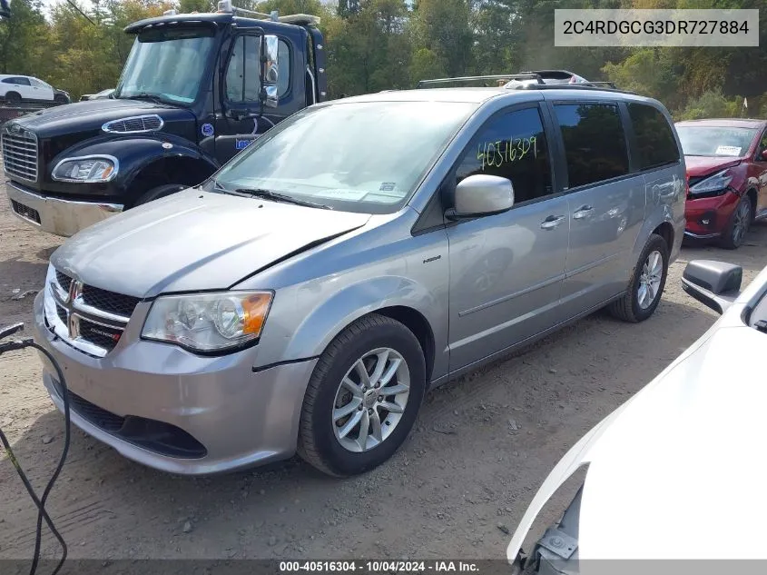 2C4RDGCG3DR727884 2013 Dodge Grand Caravan Sxt