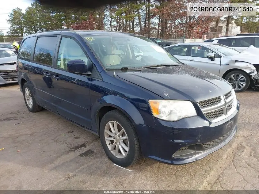 2C4RDGCG8DR741540 2013 Dodge Grand Caravan Sxt