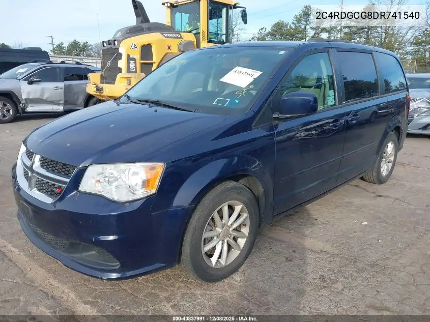 2C4RDGCG8DR741540 2013 Dodge Grand Caravan Sxt
