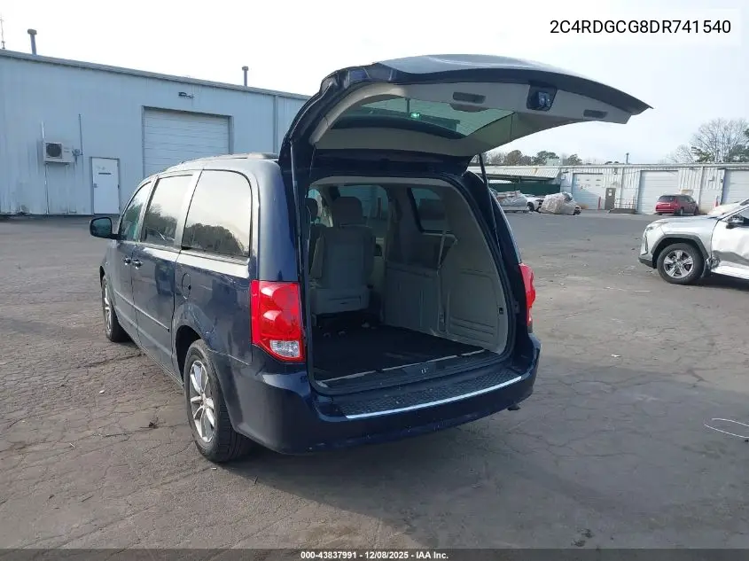 2C4RDGCG8DR741540 2013 Dodge Grand Caravan Sxt