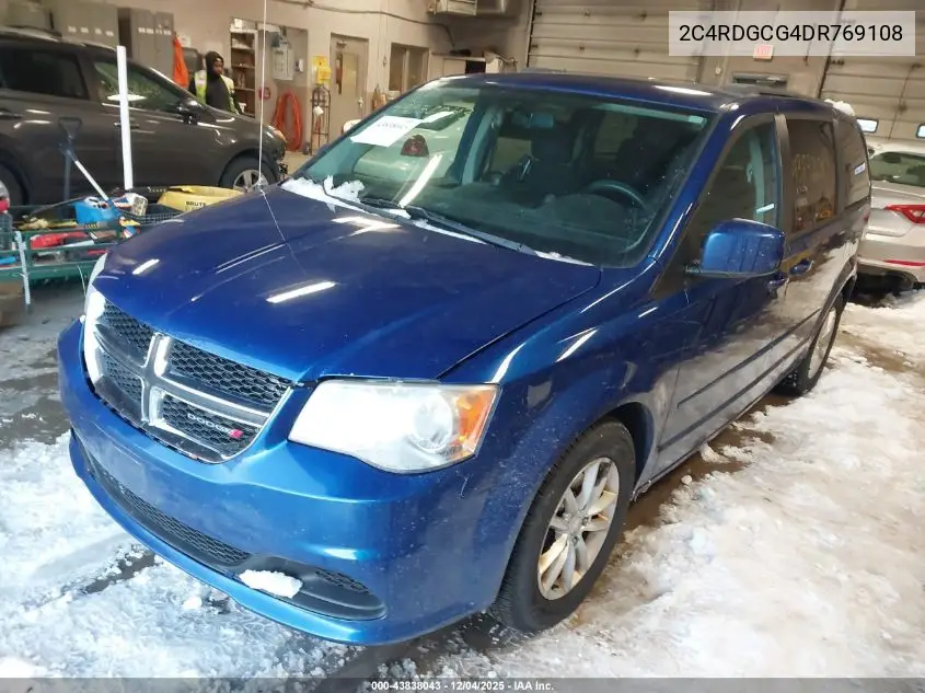 2C4RDGCG4DR769108 2013 Dodge Grand Caravan Sxt