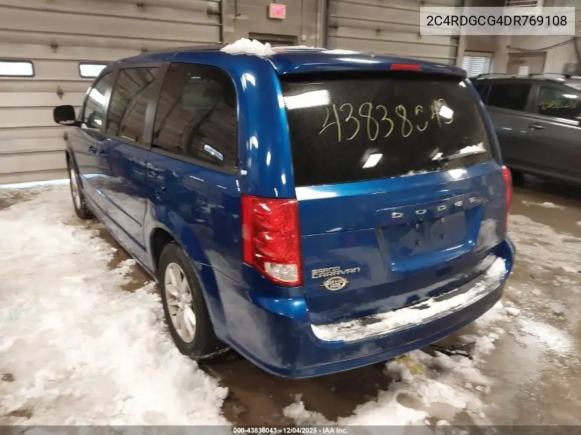 2C4RDGCG4DR769108 2013 Dodge Grand Caravan Sxt