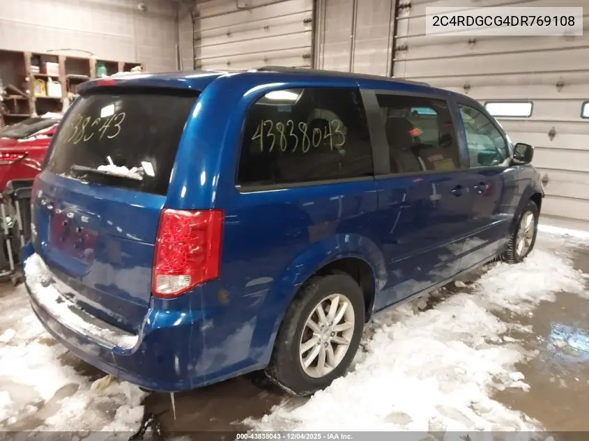 2C4RDGCG4DR769108 2013 Dodge Grand Caravan Sxt