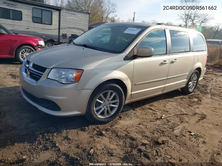 2C4RDGCG9DR561662 2013 Dodge Grand Caravan Sxt
