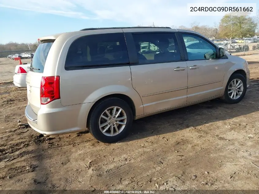 2C4RDGCG9DR561662 2013 Dodge Grand Caravan Sxt