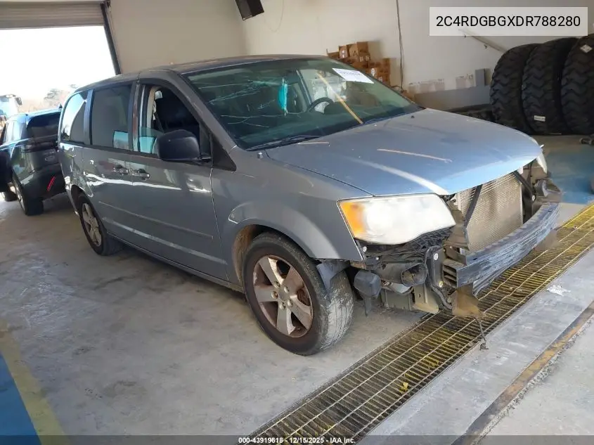 2C4RDGBGXDR788280 2013 Dodge Grand Caravan Se