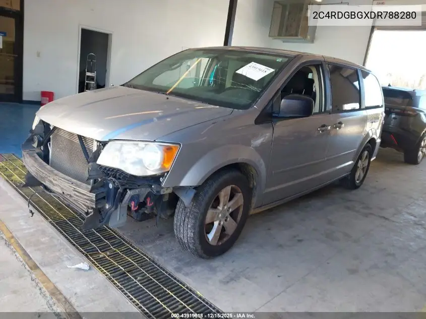 2C4RDGBGXDR788280 2013 Dodge Grand Caravan Se