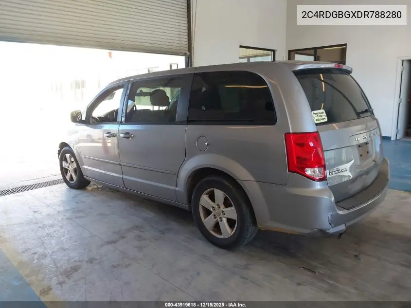2C4RDGBGXDR788280 2013 Dodge Grand Caravan Se