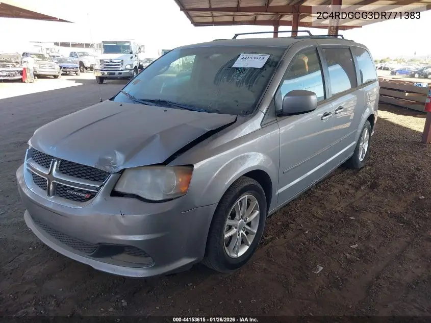 2C4RDGCG3DR771383 2013 Dodge Grand Caravan Sxt