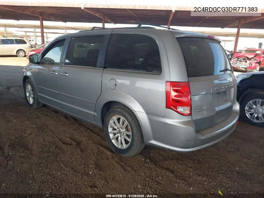 2C4RDGCG3DR771383 2013 Dodge Grand Caravan Sxt