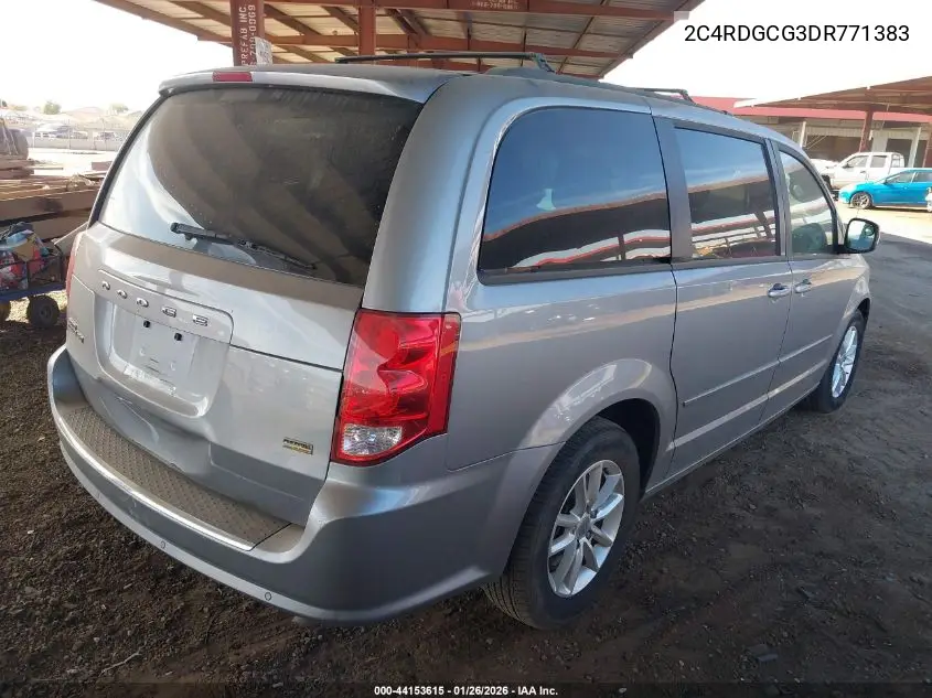 2C4RDGCG3DR771383 2013 Dodge Grand Caravan Sxt