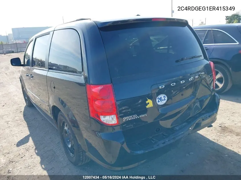 2C4RDGEG1ER415349 2014 Dodge Grand Caravan R/T