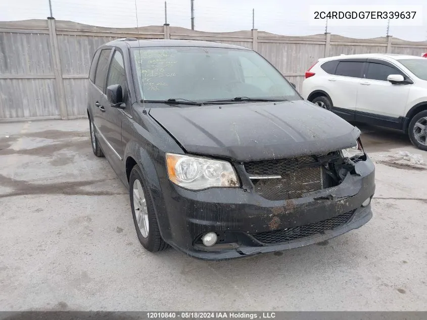 2C4RDGDG7ER339637 2014 Dodge Grand Caravan