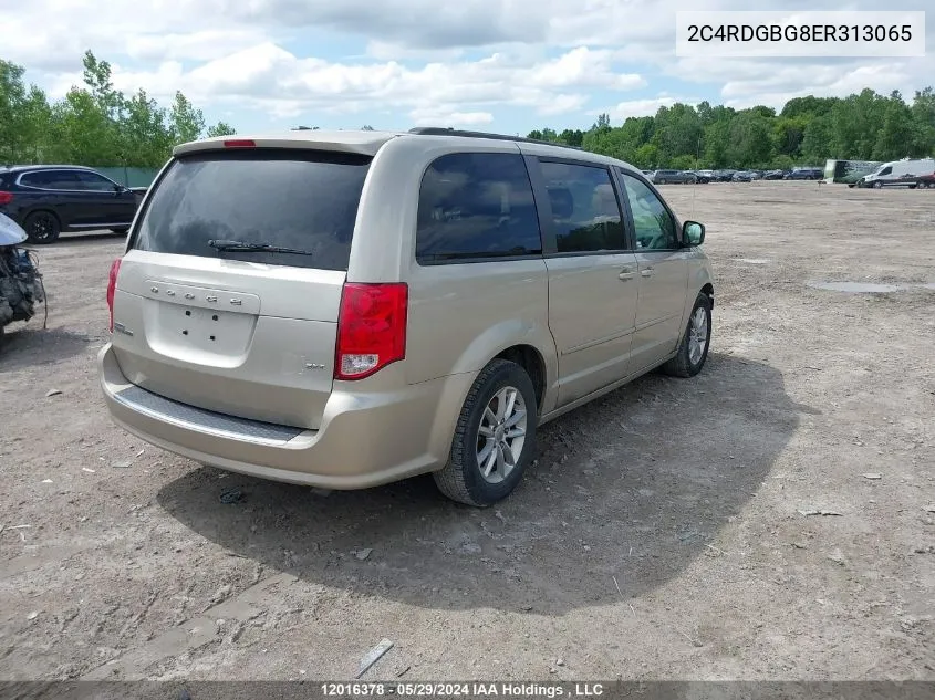 2C4RDGBG8ER313065 2014 Dodge Grand Caravan