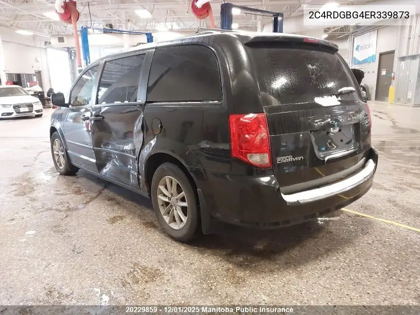 2C4RDGBG4ER339873 2014 Dodge Grand Caravan Se