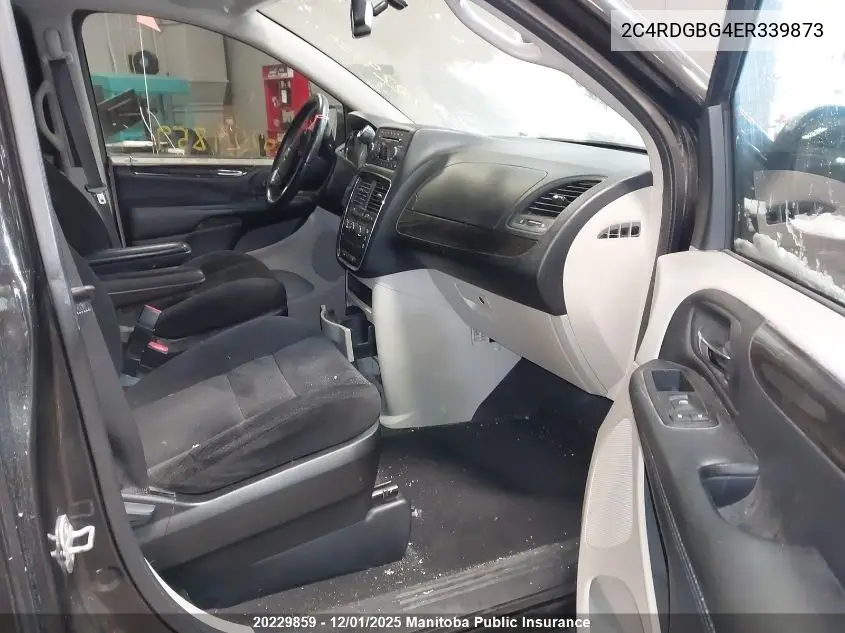2C4RDGBG4ER339873 2014 Dodge Grand Caravan Se