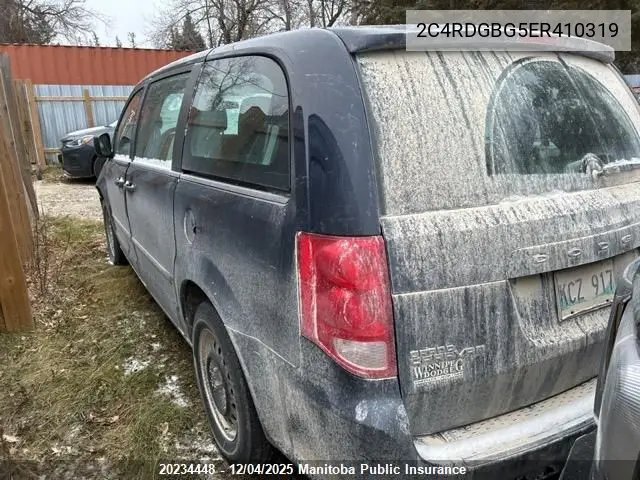 2C4RDGBG5ER410319 2014 Dodge Grand Caravan Se