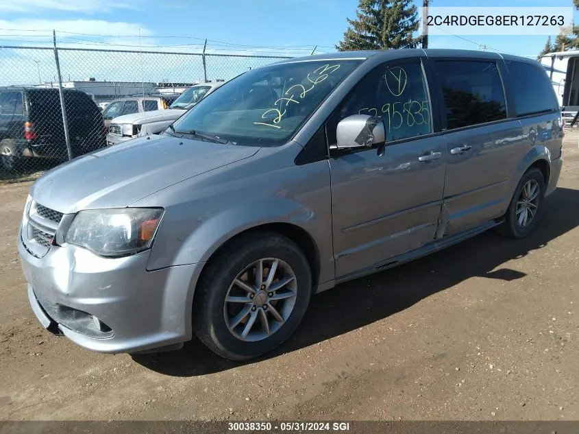 2014 Dodge Grand Caravan R/T VIN: 2C4RDGEG8ER127263 Lot: 30038350