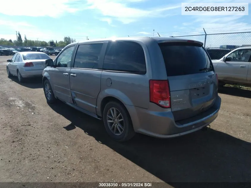 2014 Dodge Grand Caravan R/T VIN: 2C4RDGEG8ER127263 Lot: 30038350