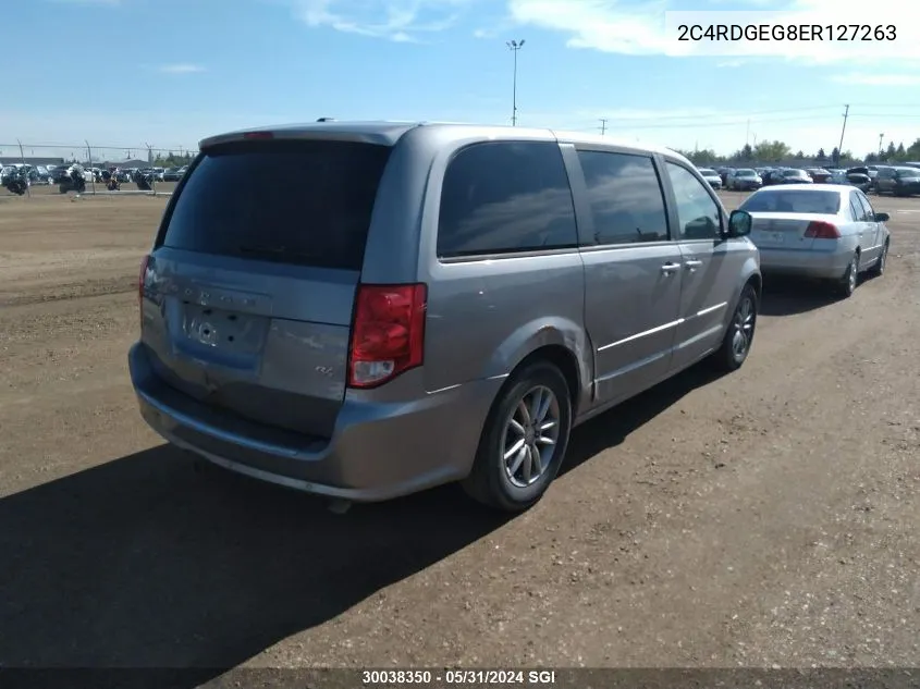 2014 Dodge Grand Caravan R/T VIN: 2C4RDGEG8ER127263 Lot: 30038350