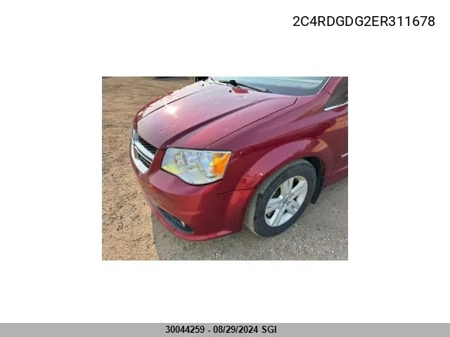 2C4RDGDG2ER311678 2014 Dodge Grand Caravan Crew