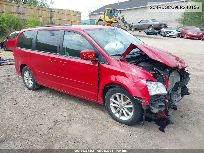 2C4RDGCG9ER240156 2014 Dodge Grand Caravan Sxt