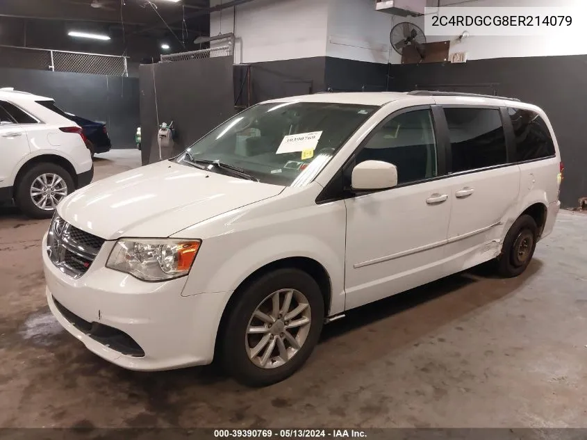 2C4RDGCG8ER214079 2014 Dodge Grand Caravan Sxt