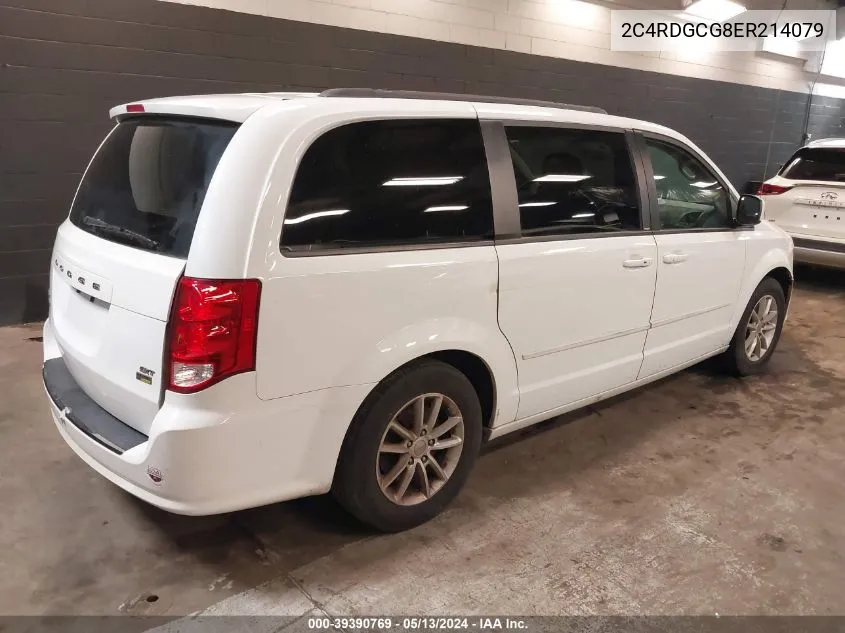 2014 Dodge Grand Caravan Sxt VIN: 2C4RDGCG8ER214079 Lot: 39390769