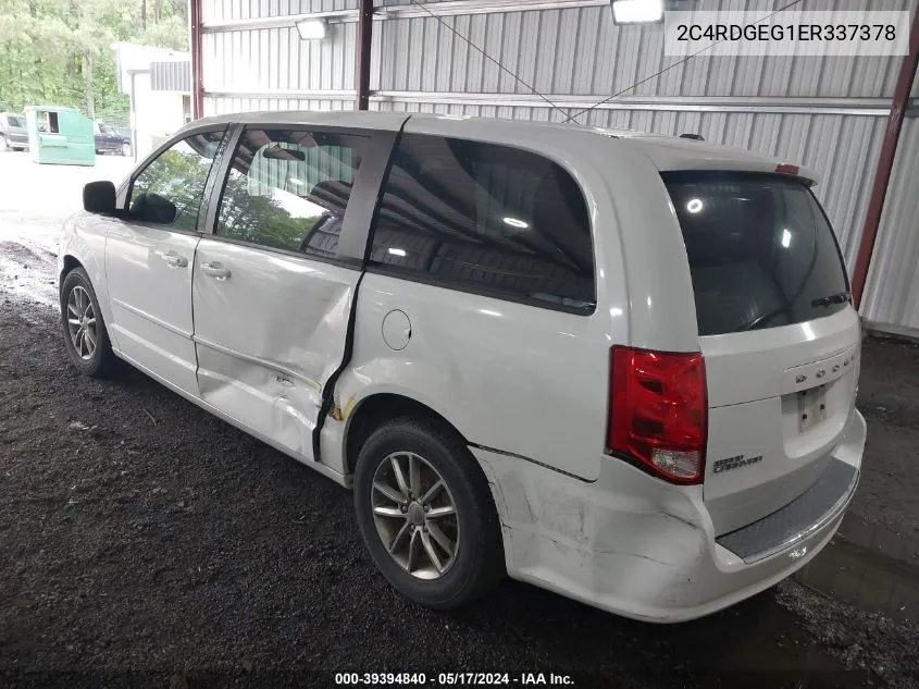 2C4RDGEG1ER337378 2014 Dodge Grand Caravan R/T