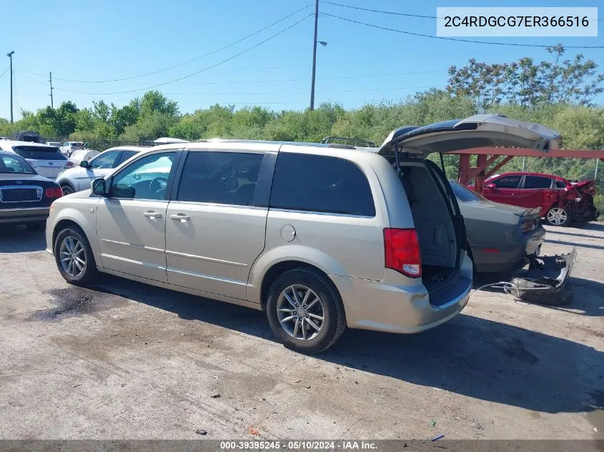 2C4RDGCG7ER366516 2014 Dodge Grand Caravan Sxt 30Th Anniversary