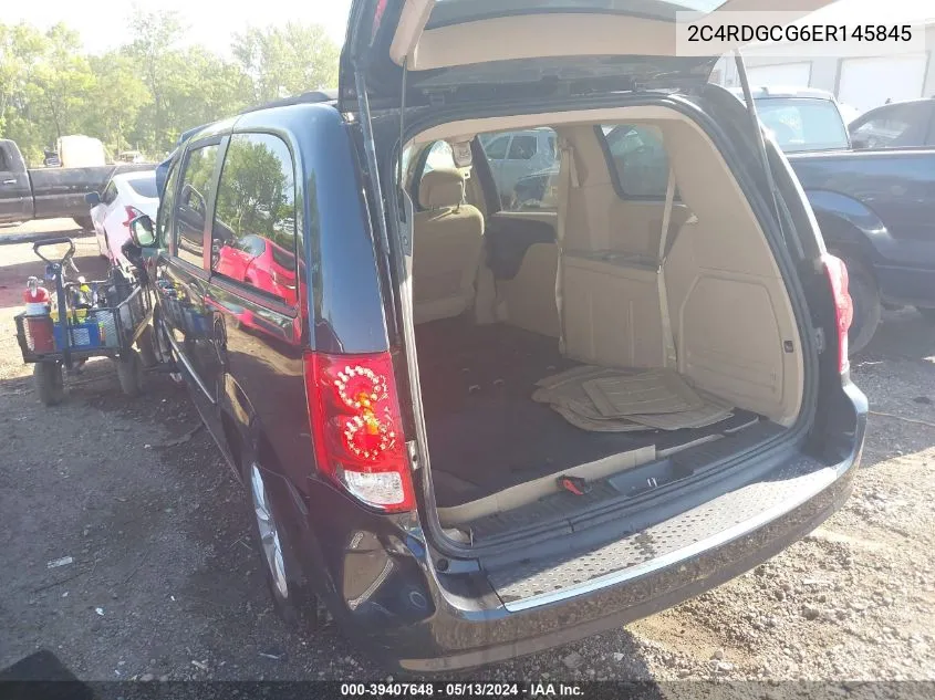 2C4RDGCG6ER145845 2014 Dodge Grand Caravan Sxt