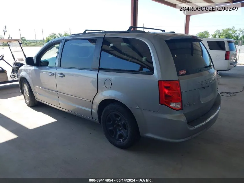 2C4RDGCG2ER290249 2014 Dodge Grand Caravan Sxt